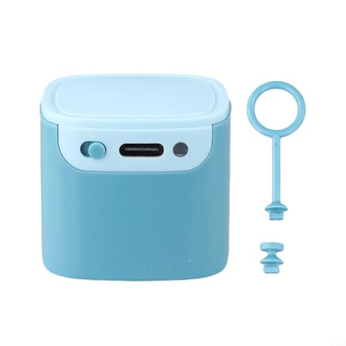 WheatThrive Fingerroboter, intelligenter Roboter-Tasten-Drücker, intelligenter mechanischer Handdrucktastenschalter, mit 3 Tasten, für Tuya, Sprachsteuerung mit Fernbedienung (blau) von WheatThrive