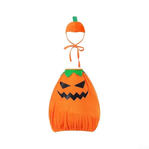 WheatThrive Halloween-Gans-Outfit, Rasen-Veranda, Kleidung, 58,4 cm, Halloween-Gans-Outfit-Set mit Umhang, Kürbistasche, Hexenhut für den Außenbereich, Terrasse (Geld) von WheatThrive
