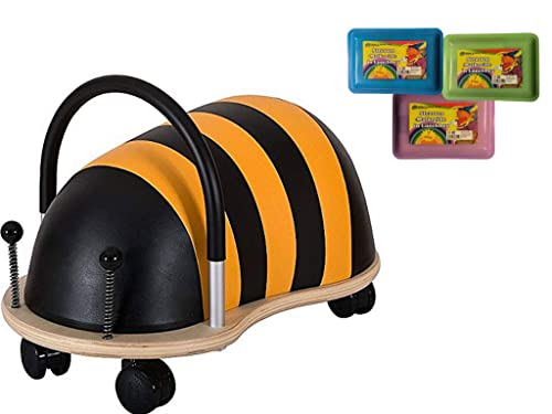 Original Wheely Bug Rutschauto Biene klein Der Rutscher schlechthin Ab 18 Monaten geeignet Exklusivpaket mit einem Paket Straßenmalkreide Farblich Sortiert Original Wheely Bug Rutschauto Biene klein Der Rutscher schlechthin Ab 18 Monaten geeignet Exklusivpaket mit einem Paket Straßenmalkreide Farblich Sortiert von Wheelybug
