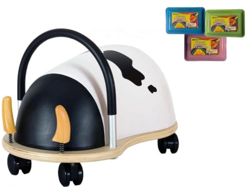 Original Wheely Bug Rutschauto Kuh groß Der Rutscher schlechthin Ab 36 Monaten geeignet Exklusivpaket mit einem Paket Straßenmalkreide Farblich Sortiert Original Wheely Bug Rutschauto Kuh groß Der Rutscher schlechthin Ab 36 Monaten geeignet Exklusivpaket mit einem Paket Straßenmalkreide Farblich Sortiert von Wheelybug
