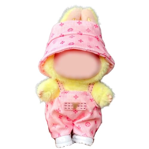 17 cm Puppenkleidungsset für Puppenzubehör, Anzug, keine Puppe, nur Kleidung, 1 Hut + 1 Flasche + 1 Pullover, niedliche Plüschkleidung für 17 cm große Puppen Jungen und Mädchen für beste Geschenke (H) 17 cm Puppenkleidungsset für Puppenzubehör, Anzug, keine Puppe, nur Kleidung, 1 Hut + 1 Flasche + 1 Pullover, niedliche Plüschkleidung für 17 cm große Puppen Jungen und Mädchen für beste Geschenke (H) von Whimsezbox