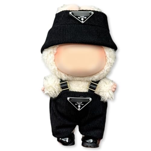 17 cm Puppenkleidungsset für Puppenzubehör, Anzug, keine Puppe, nur Kleidung, 1 Hut + 1 Flasche + 1 Pullover, niedliche Plüschkleidung für 17 cm große Puppen Jungen und Mädchen für beste Geschenke (G) 17 cm Puppenkleidungsset für Puppenzubehör, Anzug, keine Puppe, nur Kleidung, 1 Hut + 1 Flasche + 1 Pullover, niedliche Plüschkleidung für 17 cm große Puppen Jungen und Mädchen für beste Geschenke (G) von Whimsezbox