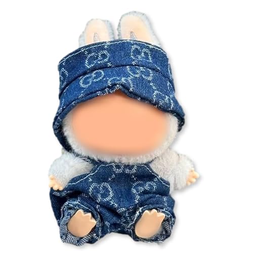 17 cm Puppenkleidungsset für Puppenzubehör, Anzug, keine Puppe, nur Kleidung, 1 Hut + 1 Flasche + 1 Pullover, niedliche Plüschkleidung für 17 cm große Puppen Jungen und Mädchen für beste Geschenke (F) 17 cm Puppenkleidungsset für Puppenzubehör, Anzug, keine Puppe, nur Kleidung, 1 Hut + 1 Flasche + 1 Pullover, niedliche Plüschkleidung für 17 cm große Puppen Jungen und Mädchen für beste Geschenke (F) von Whimsezbox