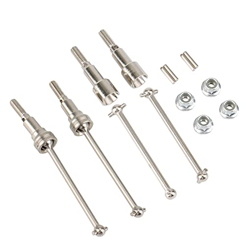 Whisverse Vordere und Hintere Antriebswelle Metall für HBX 16889 16889A 16890 16890A SG1601 SG1602 1/16 RC Car Upgrade Teile Whisverse Vordere und Hintere Antriebswelle Metall für HBX 16889 16889A 16890 16890A SG1601 SG1602 1/16 RC Car Upgrade Teile von Whisverse