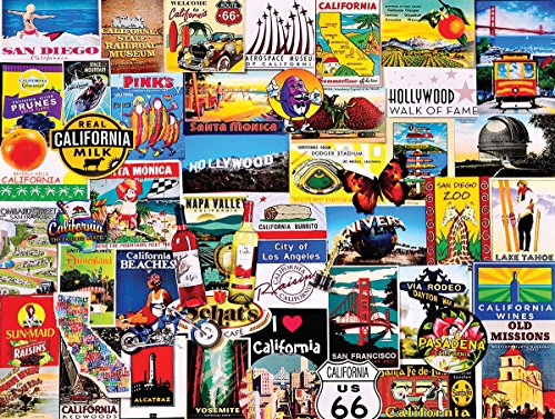 Unbekannt White Mountain 1161PZ - Girard: Ich Liebe Kalifornien - 1000 Teile Puzzle Unbekannt White Mountain 1161PZ - Girard: Ich Liebe Kalifornien - 1000 Teile Puzzle von Unbekannt