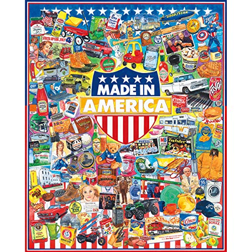 White Mountain Puzzles Made In America Jigsaw Puzzle (1000 Piece) by White Mountain Puzzles von White Mountain