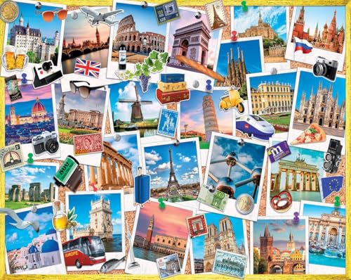 Snapshots of Europe Puzzle 1000 Teile Snapshots of Europe Puzzle 1000 Teile von White Mountain