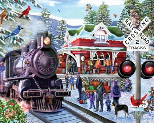 Train Ride Seek & Find - 1000 Piece Jigsaw Puzzle Train Ride Seek & Find - 1000 Piece Jigsaw Puzzle von White Mountain