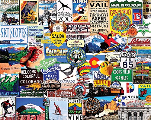 Unbekannt White Mountain 1179PZ - Girard: Ich Liebe Colorado - 1000 Teile Puzzle Unbekannt White Mountain 1179PZ - Girard: Ich Liebe Colorado - 1000 Teile Puzzle von Unbekannt