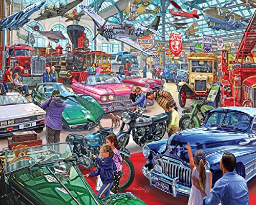 White Mountain Puzzle Visiting Die Museum, 1000 Teile Puzzle von White Mountain
