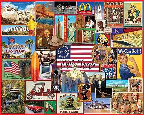 White Mountain Puzzles - American Originals – 1000 Teile Puzzle für Erwachsene White Mountain Puzzles - American Originals – 1000 Teile Puzzle für Erwachsene von White Mountain
