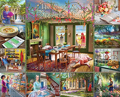 White Mountain Puzzles Curse of Blackwood Hall - 1000 Piece Jigsaw Puzzle White Mountain Puzzles Curse of Blackwood Hall - 1000 Piece Jigsaw Puzzle von White Mountain