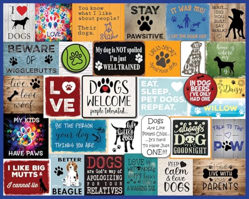 White Mountain Puzzles – I Love Dogs – 1000-teiliges Puzzle für Erwachsene und Kinder – lustige Familienaktivität – 61 x 76,2 cm White Mountain Puzzles – I Love Dogs – 1000-teiliges Puzzle für Erwachsene und Kinder – lustige Familienaktivität – 61 x 76,2 cm von White Mountain