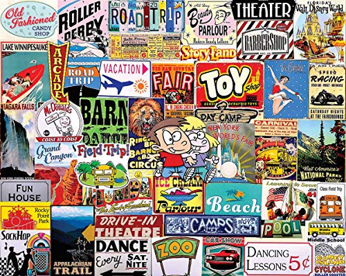 White Mountain Puzzles Places I Went As A Kid - 1000 Piece Jigsaw Puzzle White Mountain Puzzles Places I Went As A Kid - 1000 Piece Jigsaw Puzzle von White Mountain