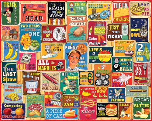 White Mountain Puzzles Things We Say, 1000 Teile Puzzle von White Mountain