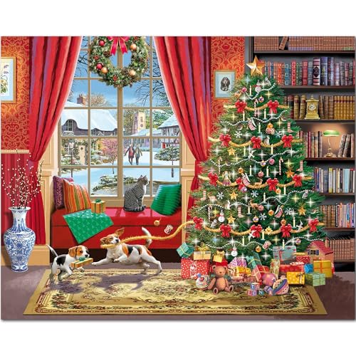 White Mountain Puzzles - Weihnachtsmorgen - 1000 Teile Puzzle für Erwachsene von White Mountain