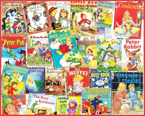 White Mountain Vintage Märchen Puzzles für Erwachsene 1000 Teile Puzzle Kinder Buch Puzzle von White Mountain
