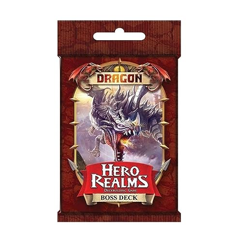 White Wizard Games Hero Realms Expansion: Dragon Boss Deck von WISE WIZARD GAMES