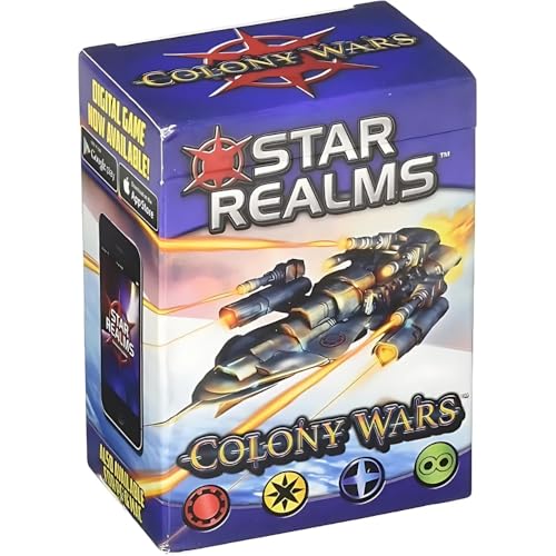 White Wizard Games WWG011-EN - Star Realms Deckbuilding Spiel, Colony Wars - Englisch von White Wizard Games