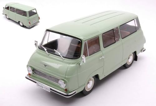 Modell in Scala, kompatibel mit Con Skoda 1203 1968, hellgrün, 1:24 Whitebox WB124176 Modell in Scala, kompatibel mit Con Skoda 1203 1968, hellgrün, 1:24 Whitebox WB124176 von Whitebox
