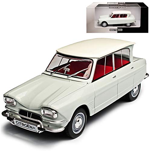 Whitebox Citroen AMI 6 Grün Weisses Dach 1961-1969 1/24 Modell Auto von Whitebox