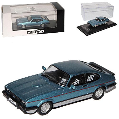 Whitebox Ford Capri MK32.8 Injection Coupe Blau Grau 3. Generation 1978-1986 1/43 Modell Auto Whitebox Ford Capri MK32.8 Injection Coupe Blau Grau 3. Generation 1978-1986 1/43 Modell Auto von Whitebox