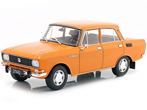 Whitebox Moskwitsch 2140 1975 orange Modellauto 1:24 von Whitebox
