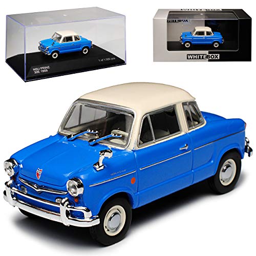 Whitebox NSU Prinz 30E 1959 limitiert 1 von 1000 Stück 1/43 Modell Auto mit individiuellem Wunschkennzeichen von FOXCUP