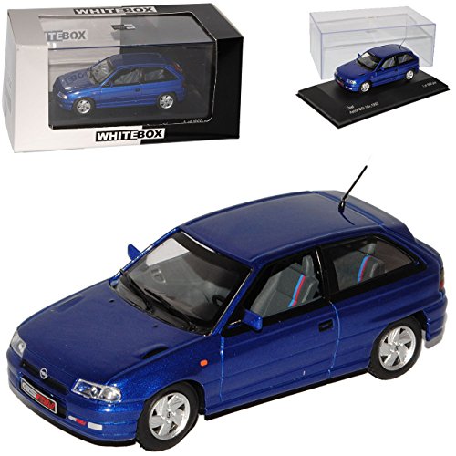 Whitebox Opel Astra F GSI 16V 3 Türer Blau 1991-2000 1/43 Modell Auto von Whitebox