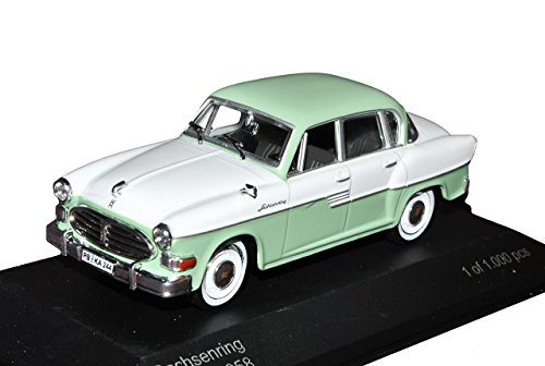 WHlTEBOX Sachsenring P240 Limousine Grün Weiss 1/43 Whitebox Modell Auto WHlTEBOX Sachsenring P240 Limousine Grün Weiss 1/43 Whitebox Modell Auto von WHlTEBOX