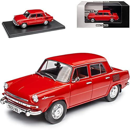 WHlTEBOX ?Koda 1000MB Limousine Dunkel Rot 1964-1969 Mit Sockel 1/24 Whitebox Modell Auto mit individiuellem Wunschkennzeichen WHlTEBOX ?Koda 1000MB Limousine Dunkel Rot 1964-1969 Mit Sockel 1/24 Whitebox Modell Auto mit individiuellem Wunschkennzeichen von WHlTEBOX