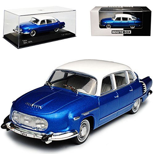 Whitebox Tatra 603 Limousine Blau Weiss 1956-1975 1/43 Modell Auto von Whitebox