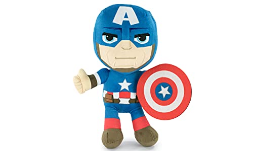 Marvel Universe, Avengers, Guardians of The Galaxy Figuren Plüschtiere - Super Soft Qualität (30cm, Captain America) von Whitehouse Leisure International