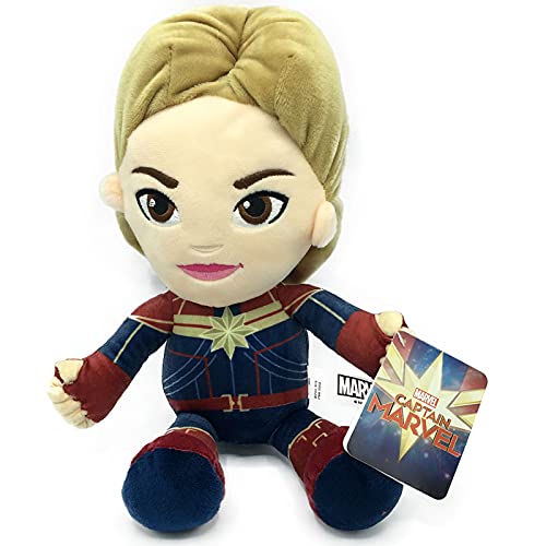 Marvel Universe, Avengers, Guardians of The Galaxy Figuren Plüschtiere - Super Soft Qualität (30cm, Captain Marvel) von Whitehouse Leisure International