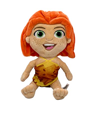 DIE CROODS 2 Alles auf Anfang versch. Plüsch Figuren 24-30cm, Kinofilm 2021 ORIGINAL Kuscheltier Plüschfigur, Eep Crood Creepo Monkey Belt u. Sash Faultier Chunky Tiger, Plüschtier Stofftier (Eep) von MINIONS