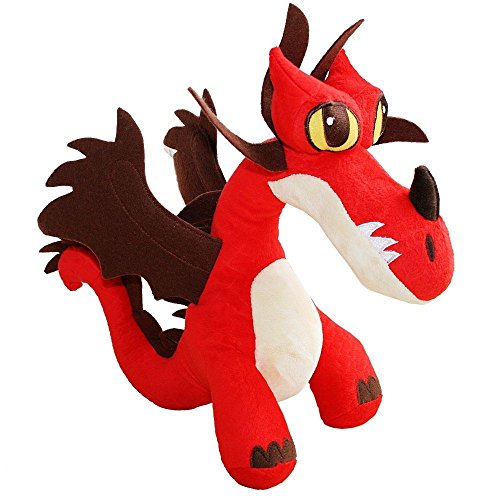 Dragons Hakenzahn Drache | DreamWorks Plüsch Figur | Hookfang | 34x14x33 cm von Dragons