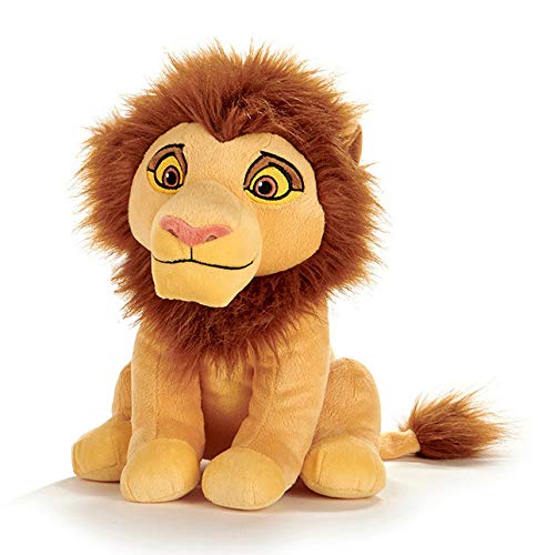 König der Löwen Kuscheltier Spielzeug 24-30 cm, 5 versch. Figuren Simba jung oder erw., Nala, Timon o. Pumbaa, ORIGINAL Disney The Lion King 2021 super weich Plüschtier Stofftier (Simba - erwachsen) von MINIONS