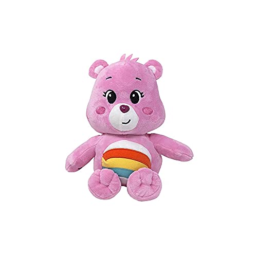 Whitehouse Glücksbärchis Care Bears Glücksbärchen Plüsch 6 versch. Figuren, 21 cm ORIGINAL Kuscheltier - Unlock The Magic - super weicher Plüschbär, Teddybär Stofftier für Kinder (Hurra Bärchi) von Whitehouse