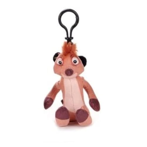 Whitehouse König der Löwen Bagclip Plüsch 11 cm Schlüssel-Anhänger 5 versch. Figuren, ORIGINAL The Lion King Kuscheltier - super weiches Plüschtier für Ranzen Rucksack Tasche (Timon) von Whitehouse