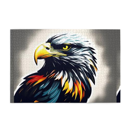 Jigsaw Puzzles1000 Teile Whjdpp Adler Bild Pädagogische Intellektuelle Holzpuzzles Lustige Puzzles Stressabbau Spiel Jigsaw Puzzles1000 Teile Whjdpp Adler Bild Pädagogische Intellektuelle Holzpuzzles Lustige Puzzles Stressabbau Spiel von Whjdpp