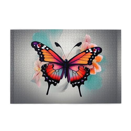 Jigsaw Puzzles1000 Teile Whjdpp Blume Schmetterling Bild Pädagogische Intellektuelle Holzpuzzles Lustige Puzzles Stressabbau Spiel Jigsaw Puzzles1000 Teile Whjdpp Blume Schmetterling Bild Pädagogische Intellektuelle Holzpuzzles Lustige Puzzles Stressabbau Spiel von Whjdpp