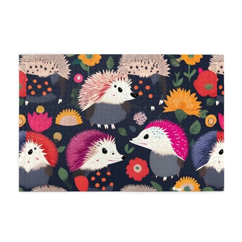 Jigsaw Puzzles1000 Teile Whjdpp Blumen Igel Bild Pädagogische Intellektuelle Holzpuzzles Lustige Puzzles Stressabbau Spiel Jigsaw Puzzles1000 Teile Whjdpp Blumen Igel Bild Pädagogische Intellektuelle Holzpuzzles Lustige Puzzles Stressabbau Spiel von Whjdpp