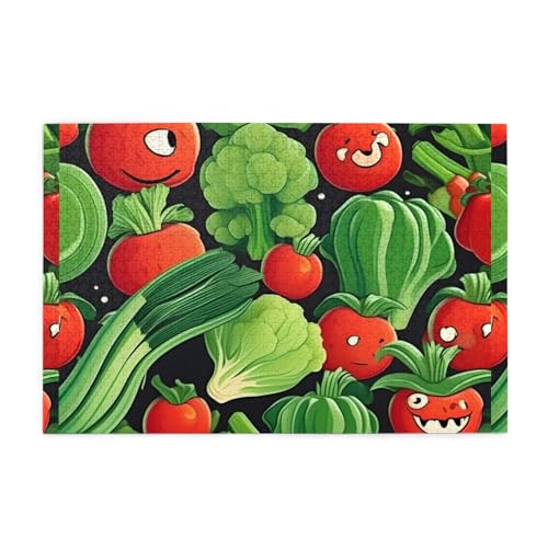 Jigsaw Puzzles1000 Teile Whjdpp Cartoon Gemüse Bild Pädagogische Intellektuelle Holzpuzzles Lustige Puzzles Stressabbau Spiel Jigsaw Puzzles1000 Teile Whjdpp Cartoon Gemüse Bild Pädagogische Intellektuelle Holzpuzzles Lustige Puzzles Stressabbau Spiel von Whjdpp