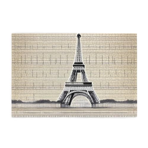 Jigsaw Puzzles1000 Teile Whjdpp Eiffelturm Muster Bild Pädagogische Intellektuelle Holzpuzzles Lustige Puzzles Stressabbau Spiel Jigsaw Puzzles1000 Teile Whjdpp Eiffelturm Muster Bild Pädagogische Intellektuelle Holzpuzzles Lustige Puzzles Stressabbau Spiel von Whjdpp