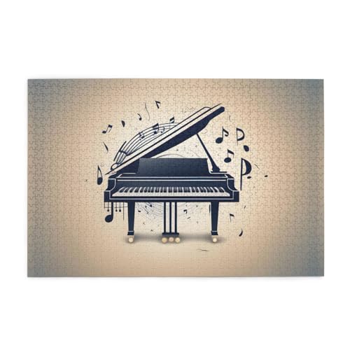 Jigsaw Puzzles1000 Teile Whjdpp Klavier Musik Symbol Bild Pädagogische Intellektuelle Holzpuzzles Lustige Puzzles Stressabbau Spiel Jigsaw Puzzles1000 Teile Whjdpp Klavier Musik Symbol Bild Pädagogische Intellektuelle Holzpuzzles Lustige Puzzles Stressabbau Spiel von Whjdpp