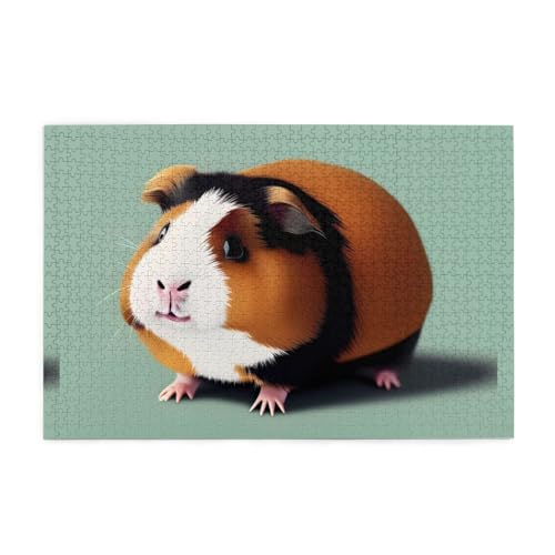 Jigsaw Puzzles1000 Teile Whjdpp Niedliches Meerschweinchen Bild Pädagogische Intellektuelle Holzpuzzles Lustige Puzzles Stressabbau Spiel Jigsaw Puzzles1000 Teile Whjdpp Niedliches Meerschweinchen Bild Pädagogische Intellektuelle Holzpuzzles Lustige Puzzles Stressabbau Spiel von Whjdpp