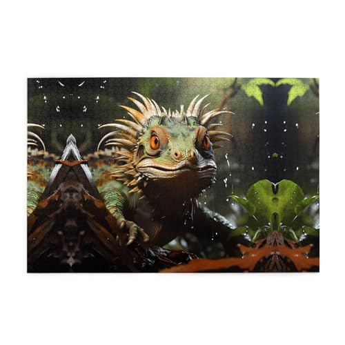 Jigsaw Puzzles1000 Teile Whjdpp Stachelige Eidechsen Bild Pädagogische Intellektuelle Holzpuzzles Lustige Puzzles Stressabbau Spiel Jigsaw Puzzles1000 Teile Whjdpp Stachelige Eidechsen Bild Pädagogische Intellektuelle Holzpuzzles Lustige Puzzles Stressabbau Spiel von Whjdpp