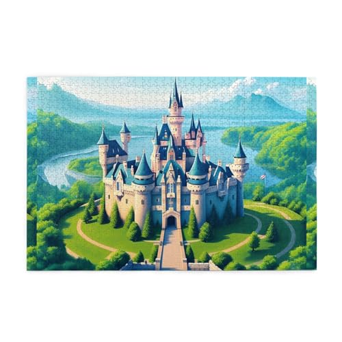 Jigsaw Puzzles1000 Teile Whjdpp Traumschloss Bild Pädagogische Intellektuelle Holzpuzzles Lustige Puzzles Stressabbau-Spiel Jigsaw Puzzles1000 Teile Whjdpp Traumschloss Bild Pädagogische Intellektuelle Holzpuzzles Lustige Puzzles Stressabbau-Spiel von Whjdpp