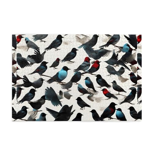 Jigsaw Puzzles1000 Teile Whjdpp Vogelschwarm Bild Pädagogische Intellektuelle Holzpuzzles Lustige Puzzles Stressabbau Spiel Jigsaw Puzzles1000 Teile Whjdpp Vogelschwarm Bild Pädagogische Intellektuelle Holzpuzzles Lustige Puzzles Stressabbau Spiel von Whjdpp