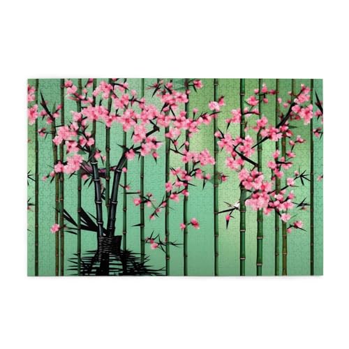Puzzles1000 Teile Whjdpp Bambus und Kirschblüten Baum Zen Bild Pädagogische Intellektuelle Holzpuzzles Lustige Puzzles Stressabbau Spiel Puzzles1000 Teile Whjdpp Bambus und Kirschblüten Baum Zen Bild Pädagogische Intellektuelle Holzpuzzles Lustige Puzzles Stressabbau Spiel von Whjdpp